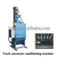 Track automatic Sand blasting machine
